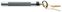 MACE Security International, Inc. Gaz-kubotan KeyGuard Defence Baton Pewter - 4 ml stożek (80335)
