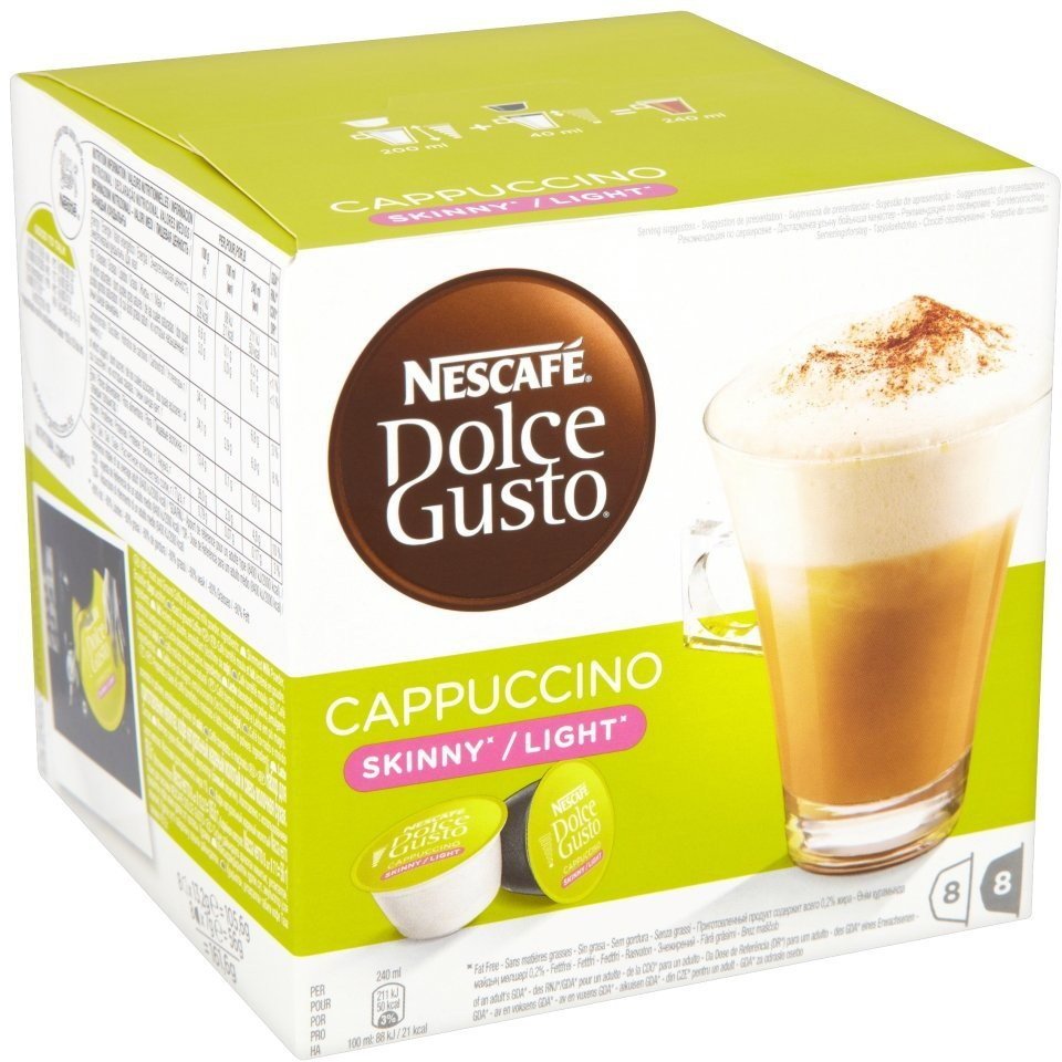 Nescafe Dolce Gusto Cappuccino Light ceny, dane techniczne, opinie na