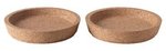 IKEA Podkładka, korek, pod szklanke, filiżanke, 9 cm, 2 szt. 502.829.45