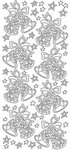 Dystrybucja Kraina Papieru Sticker złoty 02424 dzwonki x