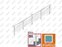 Umakov Balustrada nierdzewna AISI304, 40x40x2/4xd12/H900/ AJP/ZBS90-6000