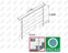 Umakov Balustrada nierdzewna AISI304, D42,4/4xd12/H900/L1 A/ZBS90-1500