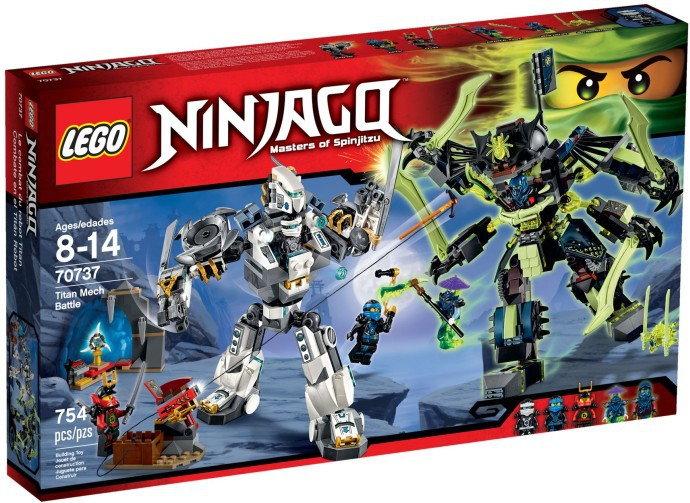 LEGO Ninjago Starcie tytanów Mech 70737