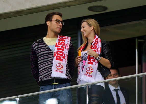 Marta Domachowska i Jerzy Janowicz