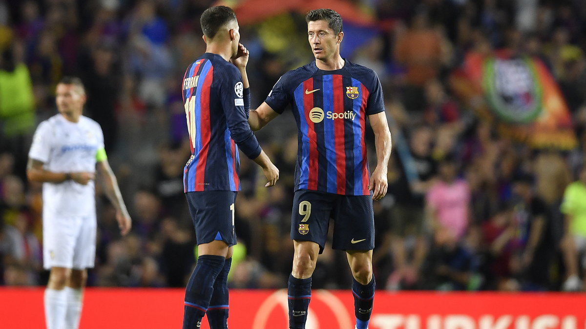 Ferran Torres i Robert Lewandowski