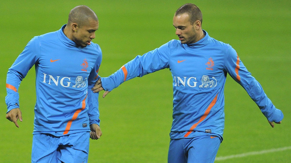Nigel de Jong i Wesley Sneijder