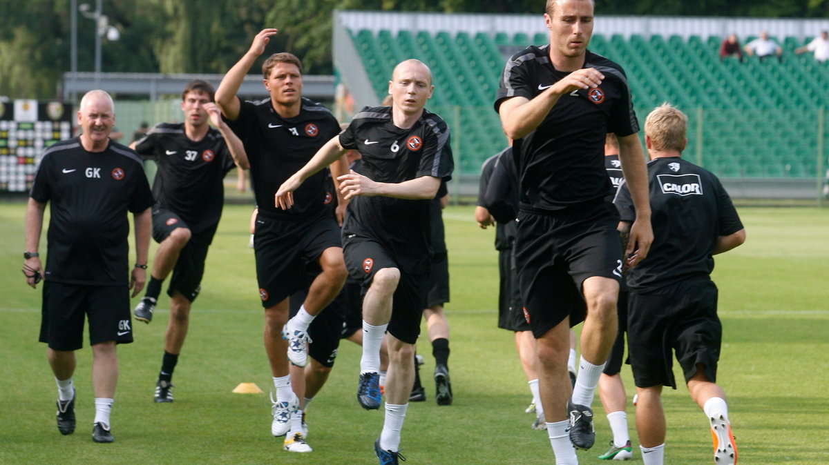 PIŁKA NOŻNA ELIMINACJE LIGI EUROPEJSKIEJ DUNDEE TRENING, fot. PAP/Adam Hawałej