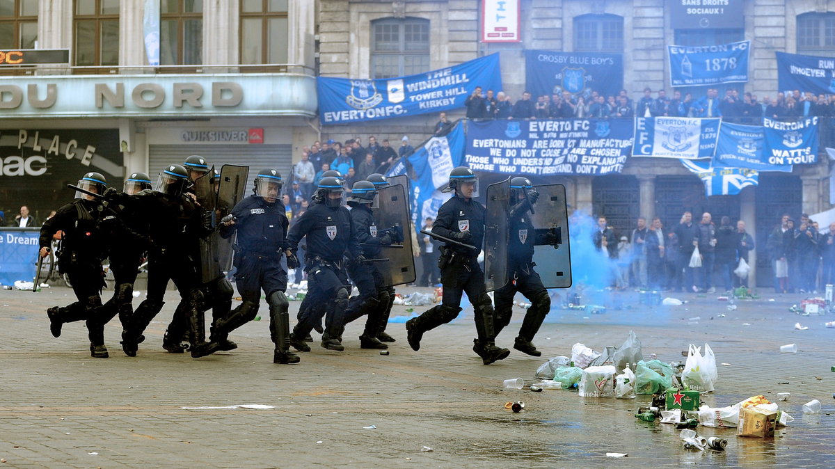 Starcia kibiców w Lille