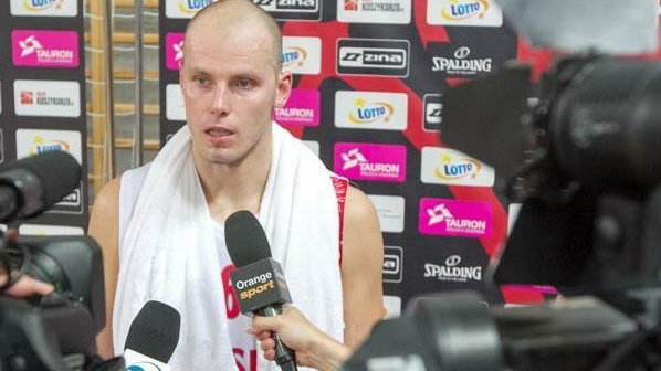 Maciej Lampe przed EuroBasket 2013 Legionowo