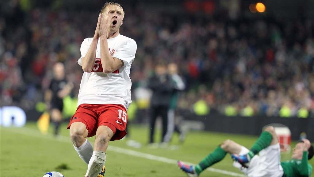 Irlandia - Polska 2:0/Kaiml Glik