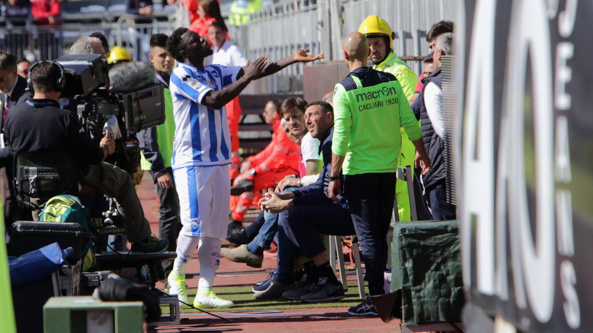 Muntari zawiedziony i zły znieczulicą na rasizm