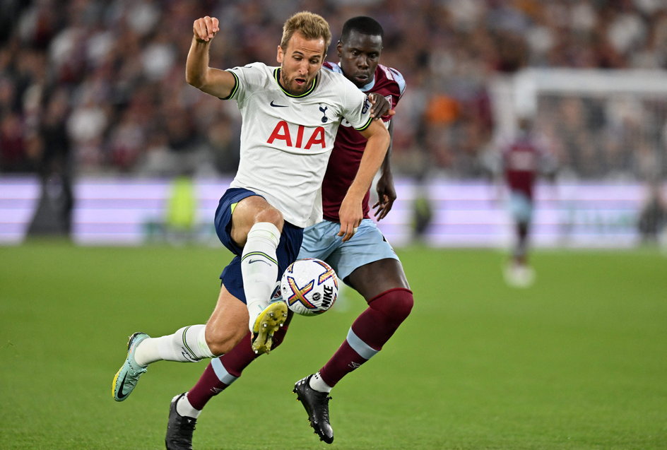 Harry Kane zdobył w tym sezonie sześć bramek w lidze.