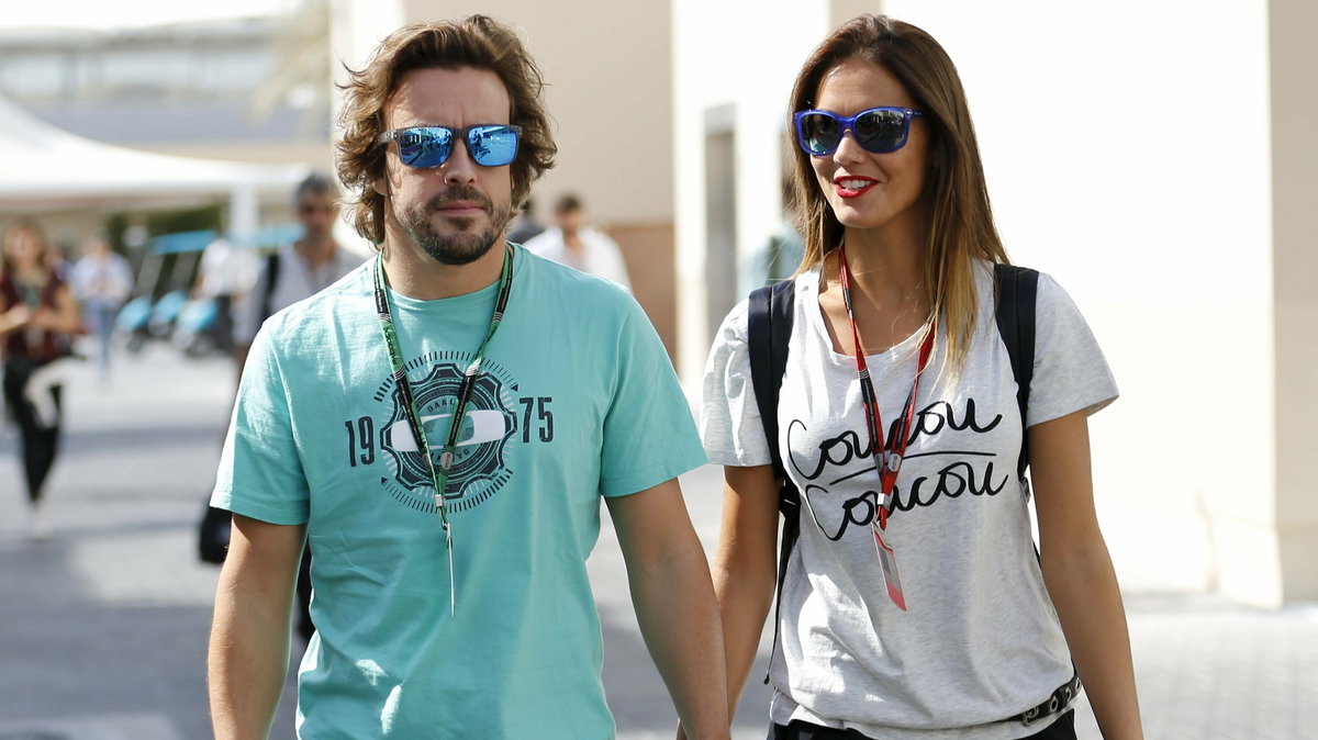 Fernando Alonso i Lara Alvarez