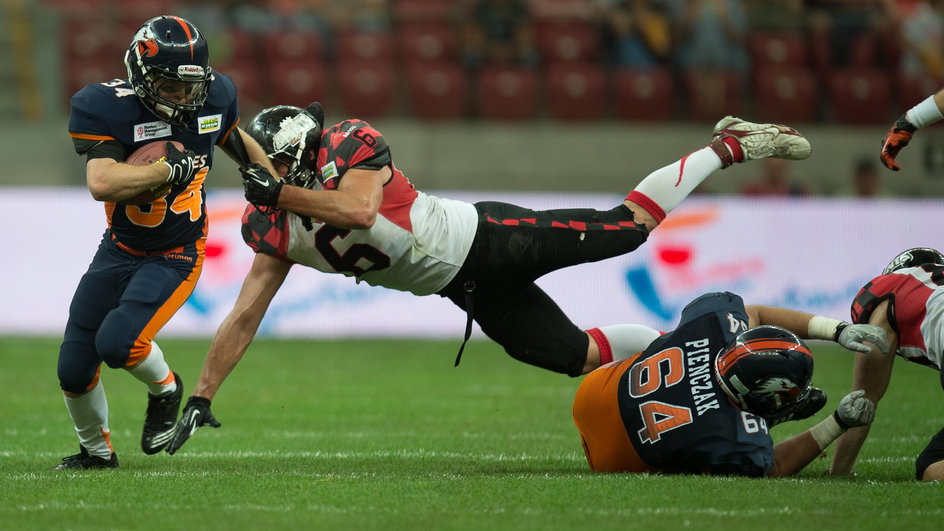 Finał PLFA: Giants Wrocław - Warszaw Eagles