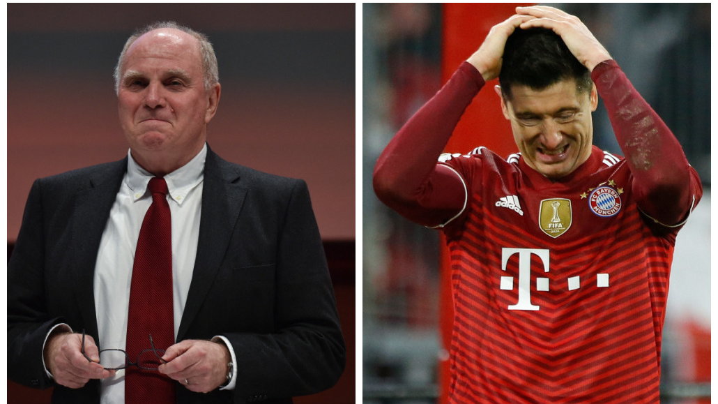 Uli Hoeness i Robert Lewandowski