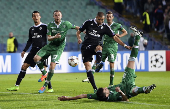 BULGARIA SOCCER UEFA CHAMPIONS LEAGUE (PFC Ludogorets Razgrad vs Real Madrid)