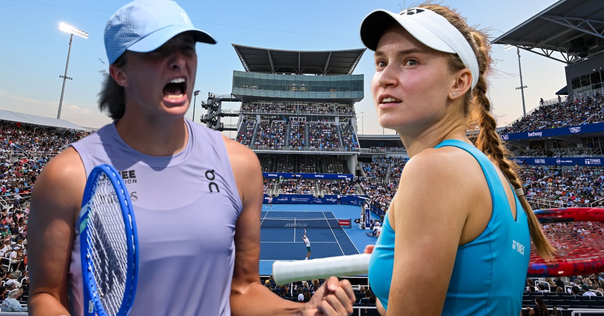 WTA Cincinnati: Iga Świątek – Jelena Rybakina [RELACJA NA ŻYWO]