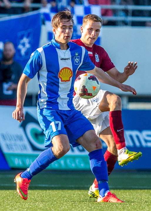 PIĹ?KA NOĹťNA ELIM LE LECH POZNAĹ? STJARNAN FC (Sindri Mar Sigurthorsson Tomasz KÄ?dziora)