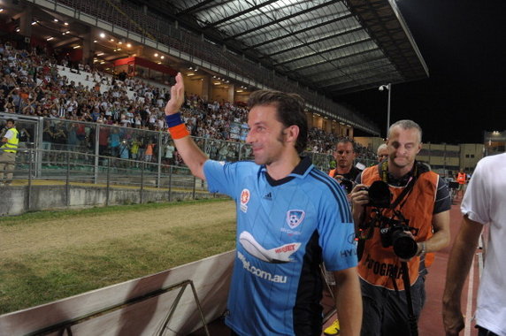 Alessandro Del Piero - Calcio Padwa (zdjęcie z meczu pokazowego, 2013 rok)