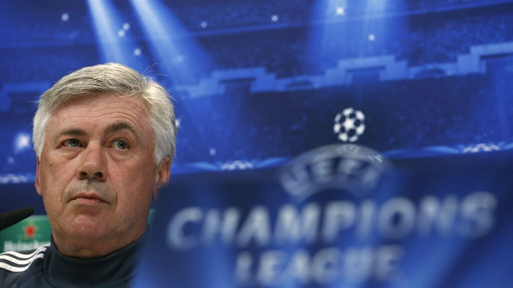 Carlo Ancelotti, fot. EPA/JAVIER LIZON