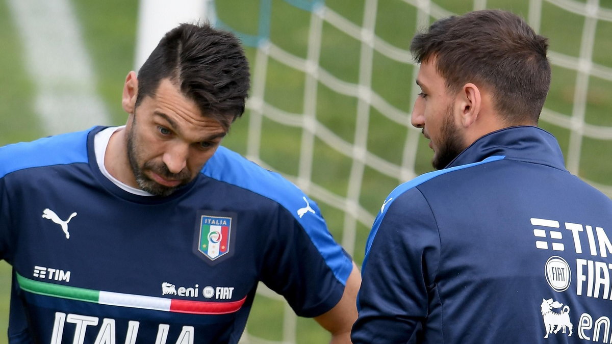 Buffon pogadał z Donnarummą jak Gigi z Gigio