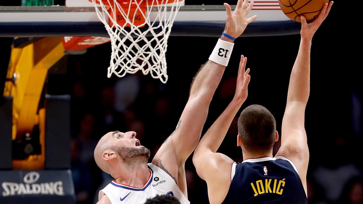 Marcin Gortat i Nikola Jokić