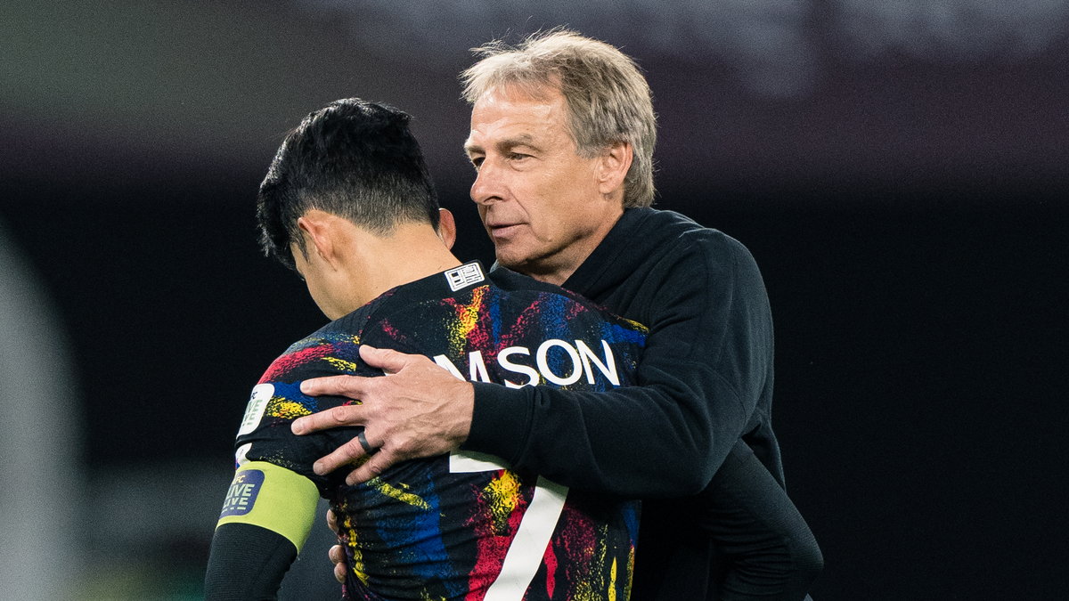 Heung-Min Son i Juergen Klinsmann