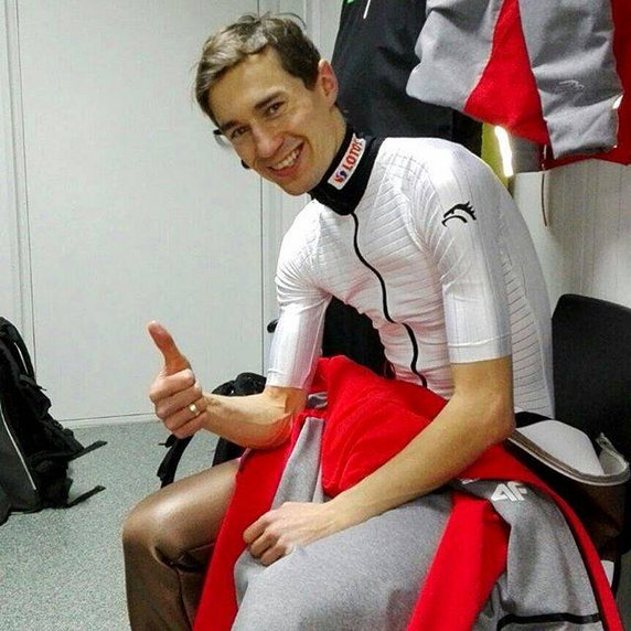 Kamil Stoch w 2016 roku fot. KamilStochOfficial