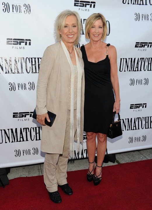 Chris Evert i Martina Navratilova w 2010 roku