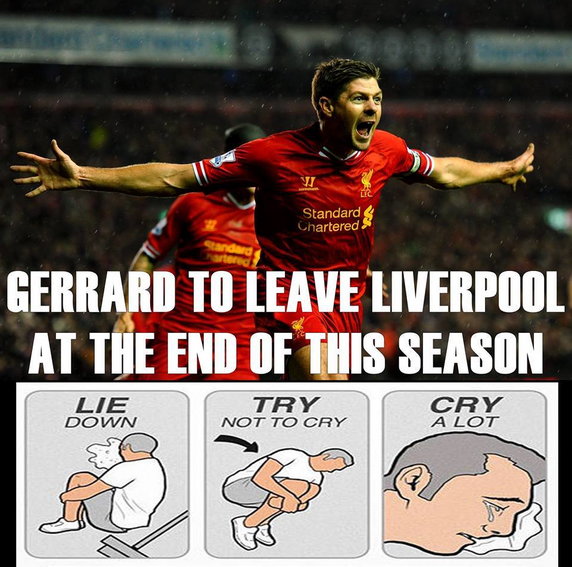 Internauci dziękują Gerrardowi