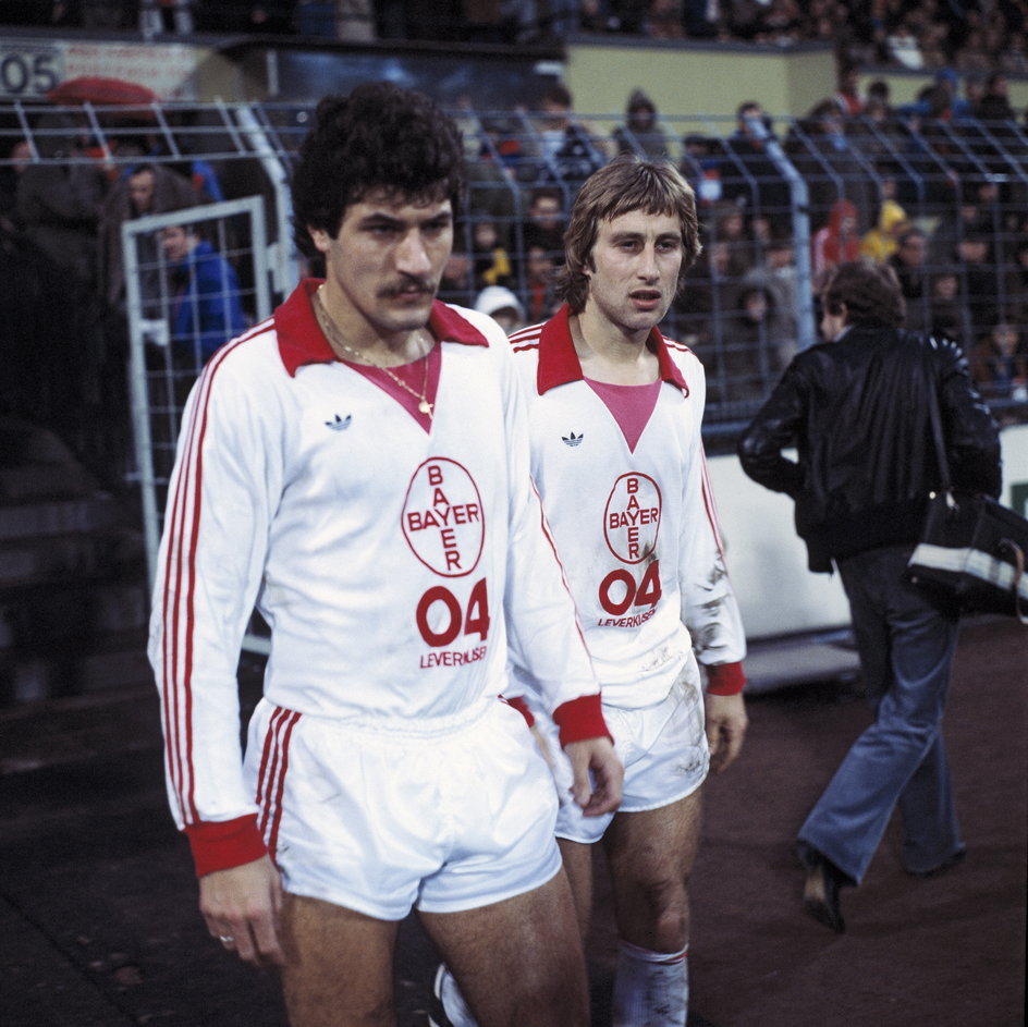 Walter Posner (po lewej) i Peter Klimke (po prawej) stanowili o sile mistrzów 2. Bundesligi z 1979 r.