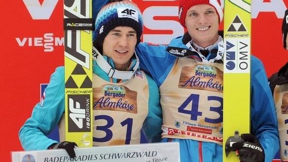 Kamil Stoch i Thomas Morgenstern