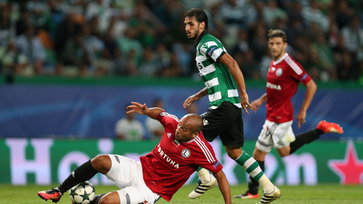 Pilka nozna. Liga Mistrzow. Sporting CP - Legia Warszawa. 27.09.2016