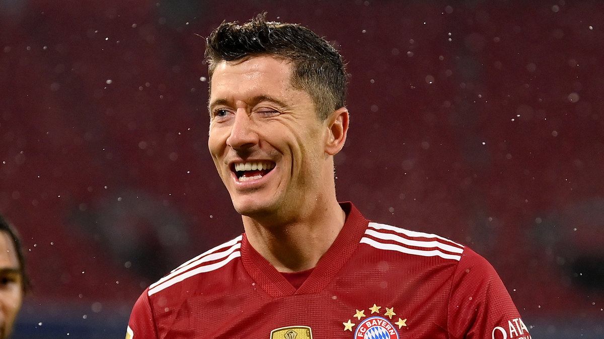 Robert Lewandowski w meczu Bayern Monachium — Borussia Moenchengladbach