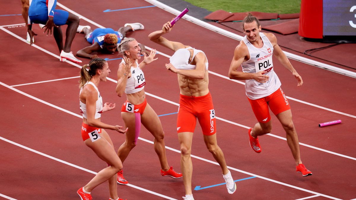 Natalia Kaczmarek, Justyna Święty-Ersetic, Kajetan Duszyński i Karol Zalewski