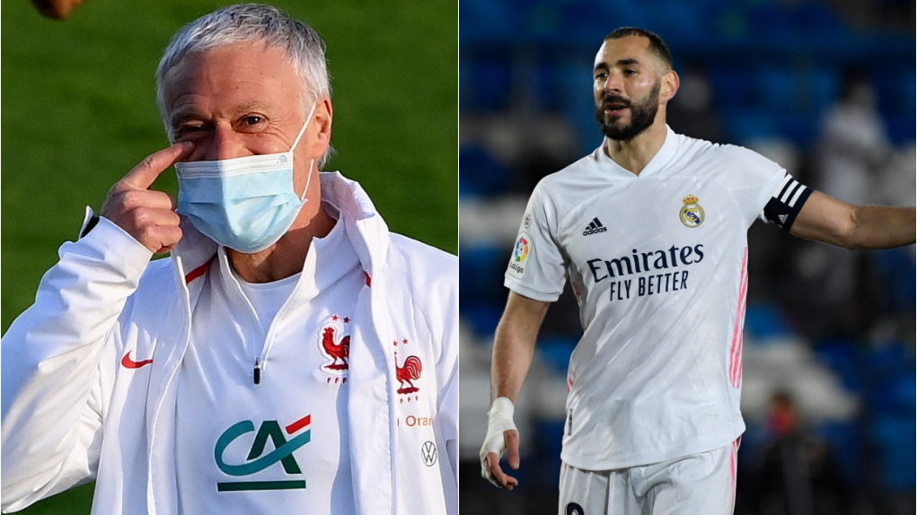 Didier Deschamps i Karim Benzema