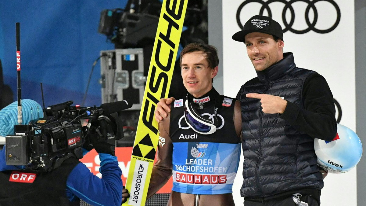 Kamil Stoch i Sven Hannawald