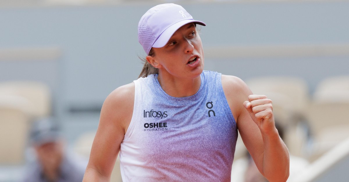 Popis Igi Świątek na kortach Rolanda Garrosa! Gwiazda momentami była bezradna