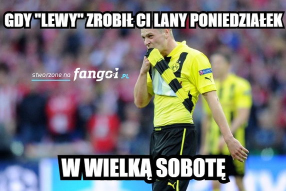 Bayern Monachium rozgromił Borussię Dortmund - memy fot. Internet