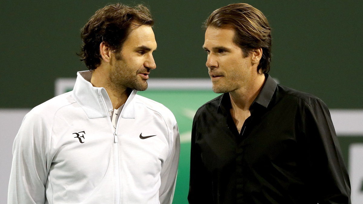 Tommy Haas i Roger Federer