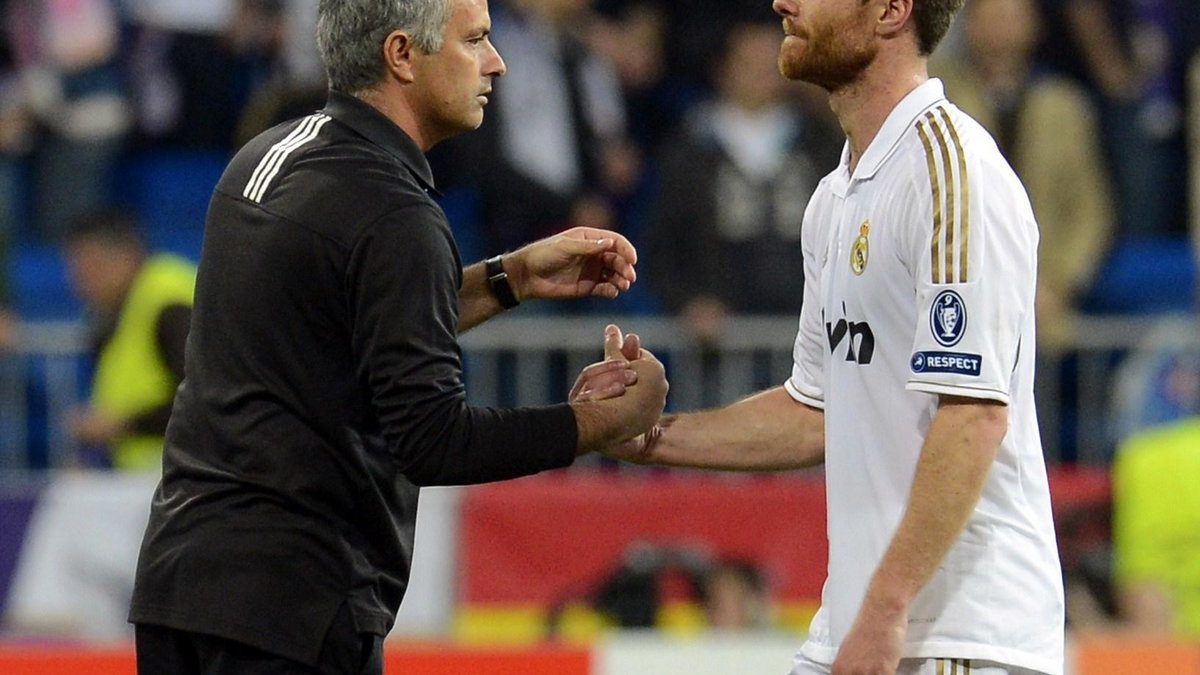 Jose Mourinho i Xabi Alonso