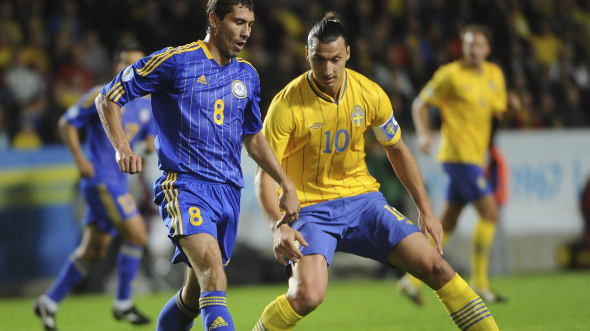 Szwecja - Kazachstan: Zlatan Ibrahimovic (P)