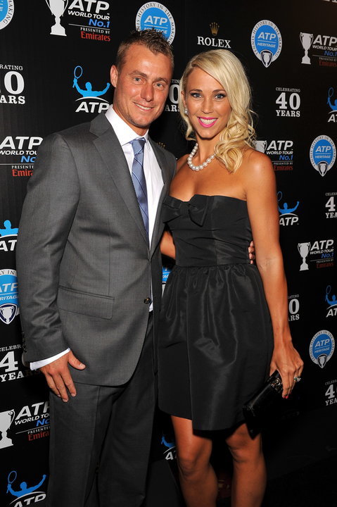 Lleyton Hewitt  z żoną Bec Hewitt