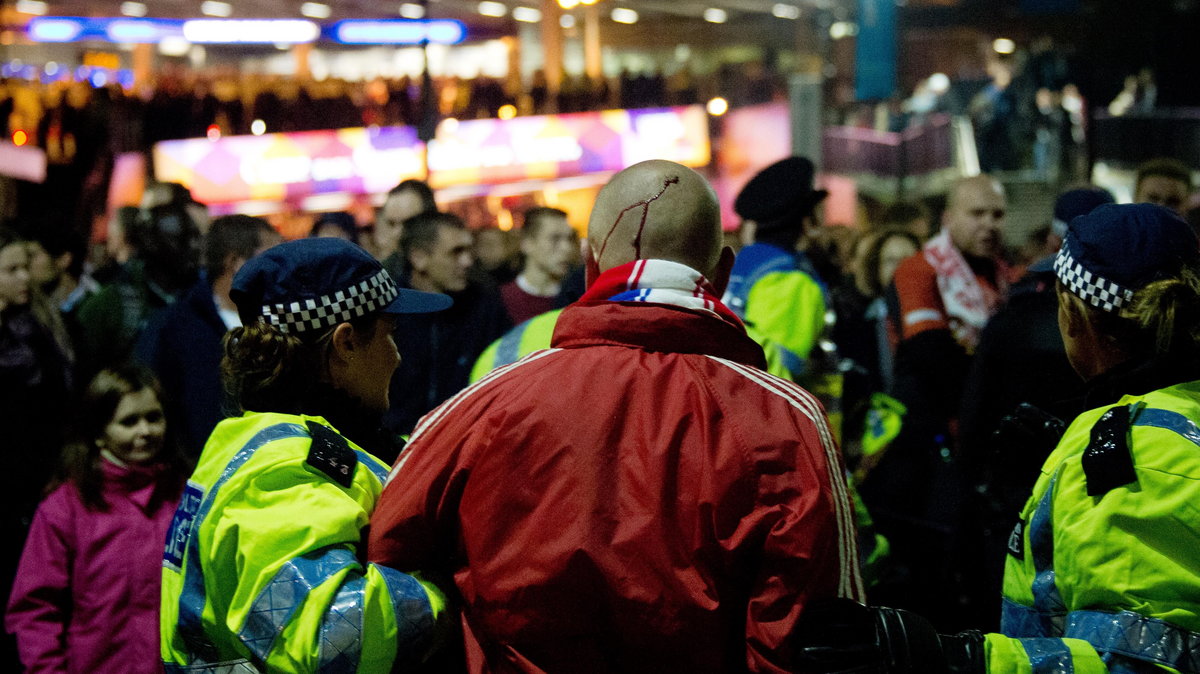 Polscy kibice na Wembley