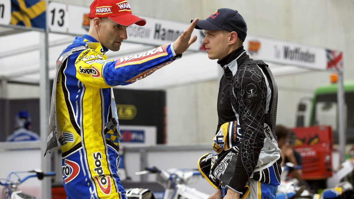 Tomasz Gollob i Jarosław Hampel