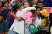 Anna Lewandowska i Mikky Kiemeney na meczu FC Barcelona — Real Betis