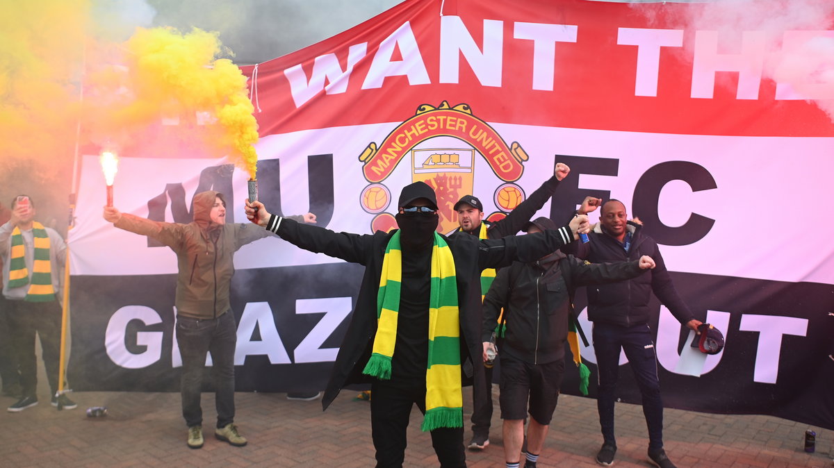 Protest fanów Manchesteru United