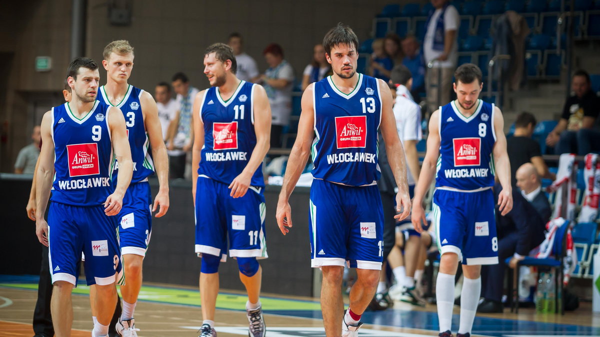 Kamil Laczynski (Anwil nr 9) Tyler Haws (Anwil nr 3) Fedor Dmitriew (Anwil nr 11) Josip Sobin (Anwil nr 13) Michal Chylinski (Anwil nr 8)