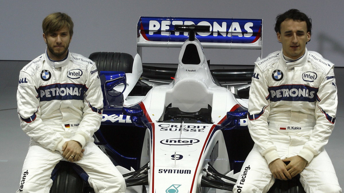 Nick Heidfeld i Robert Kubica w 2007 r.