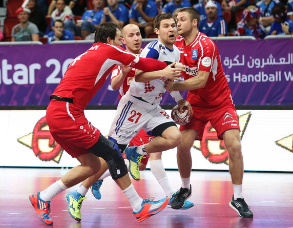 QATAR HANDBALL WORLD CHAMPIONSHIP 2015 (Qatar 2015 M7 Croatia vs Austria)